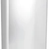Abfalleimer Curver® DECO PEDAL BIN, 50 Lit., 39x29x73 cm, schwarz silber