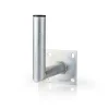 Abgewinkelte Wandhalterung Aluminium SAT Spiegel 25cm Wandabstand 50mm