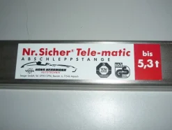 Abschleppstange Nr. Sicher-Tele-matic 5000 Hans Herrmann bis 5300 KG 5,3 t