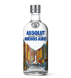 Absolut Vodka Buenos Aires 0,75L , Limited Edition Sammler Wodka 2016
