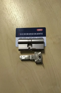 ABUS Bravus2000 Profilzylinder Doppelzylinder 28/37 mm mit 3 Schlüssel und GKUP