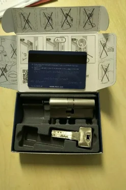 ABUS Bravus2000 Profilzylinder Doppelzylinder 28/37 mm mit 3 Schlüssel und GKUP