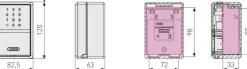 Abus 787 Keygarage™ 1 Wandmontage