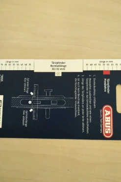 Abus Knaufzylinder, Bravus 2000 System Modular Achsmaß: 30 - 30 mit BS01