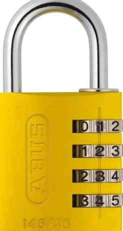 ABUS Vorhangschloss Zahlenschloss 145/40 gelb