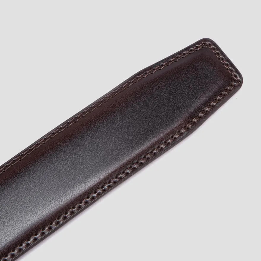 Acewin Automatik Gürtel Herren, Verstellbar, Breit 35mm, 140cm Lederoptik