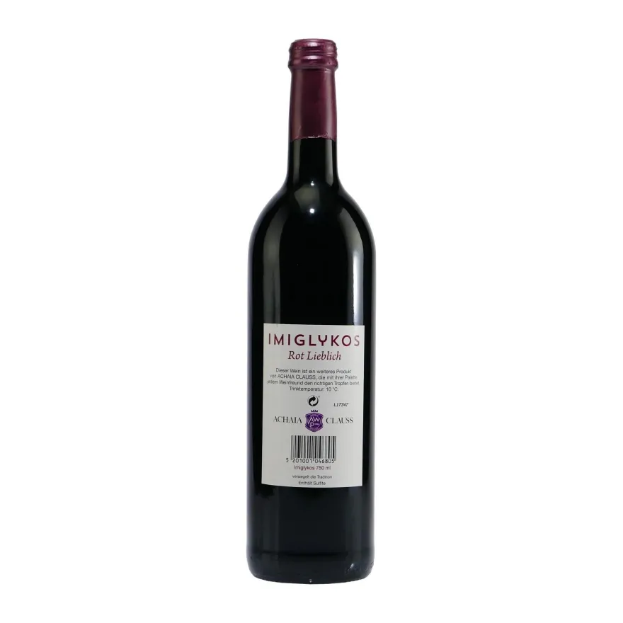 Achaia Clauss Imiglykos Rotwein -lieblich- (6 x 0,75L)