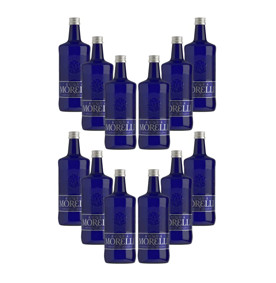 Acqua Morelli Frizzante 12x 0,75L sprudel Wasser je 750ml sparkling water inkl