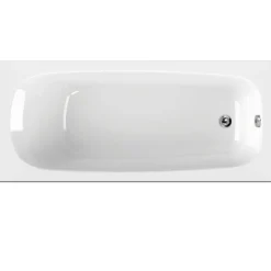 Acryl Badewanne Korana 170 x 75 x 41,5 cm weiß rechteck Wanne