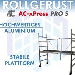 AC Steigtechnik xPress PRO-S Zimmerfahrgerüst