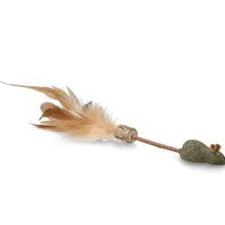 Addicted Stick with mouse and feathers