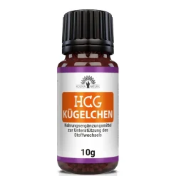 Adema Natural® HCG Kügelchen - Unterstützung des Fettstoffwechsels - hcg