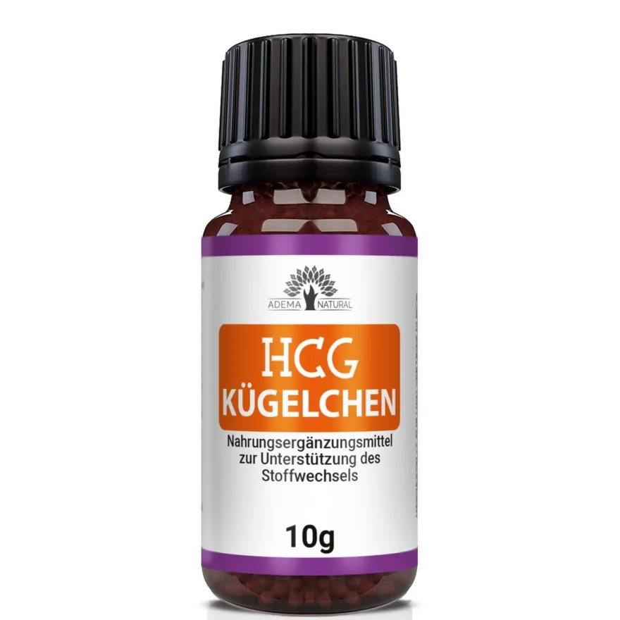 Adema Natural® HCG Kügelchen - Unterstützung des Fettstoffwechsels - hcg