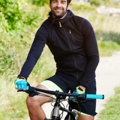 Adiwo Fahrradgriffe Ergonomisch Typ D - Blau, Rutschfest, Universal 22,2mm