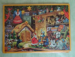 Adventskalender Korsch Din A4 NEU - Wohnstube Postamt Weihnachtsmarkt Wichtel Engel