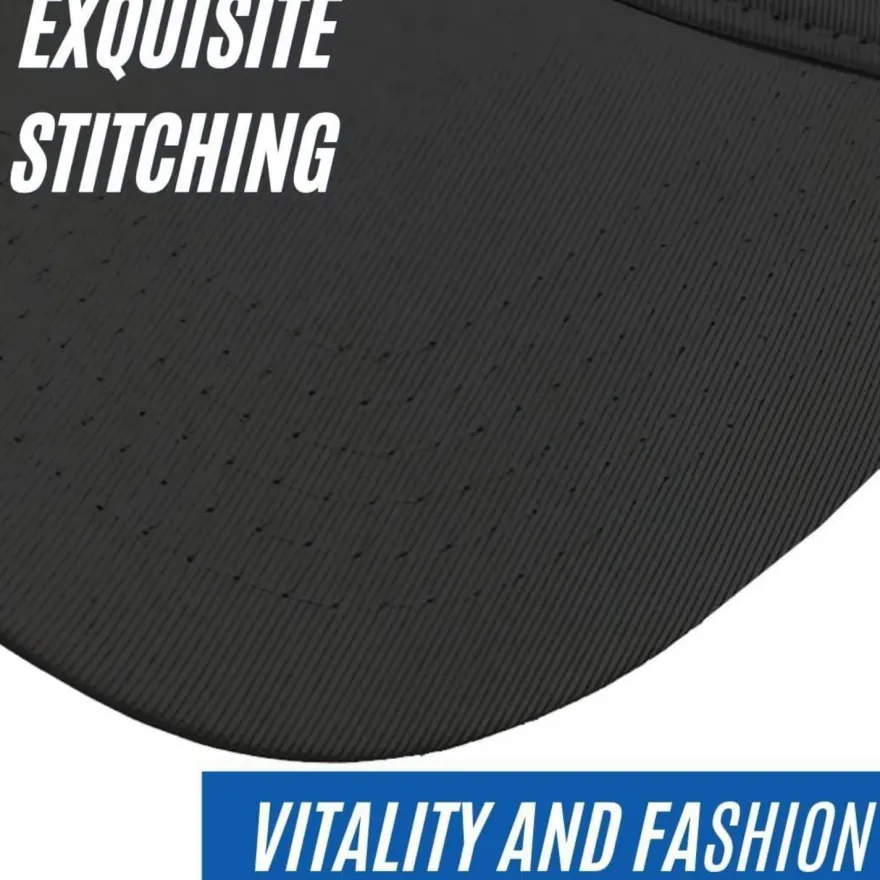 AHLPO Unisex Sonnenkappe Visor Cap - Einstellbar, Atmungsaktiv