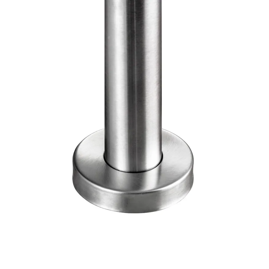 AICA Handlauf 180cm Geländer 5 Querstäbe Treppengeländer Balkongeländer Edelstahl