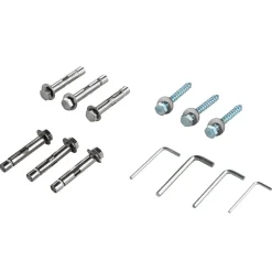 AICA Handlauf 180cm Geländer 5 Querstäbe Treppengeländer Balkongeländer Edelstahl