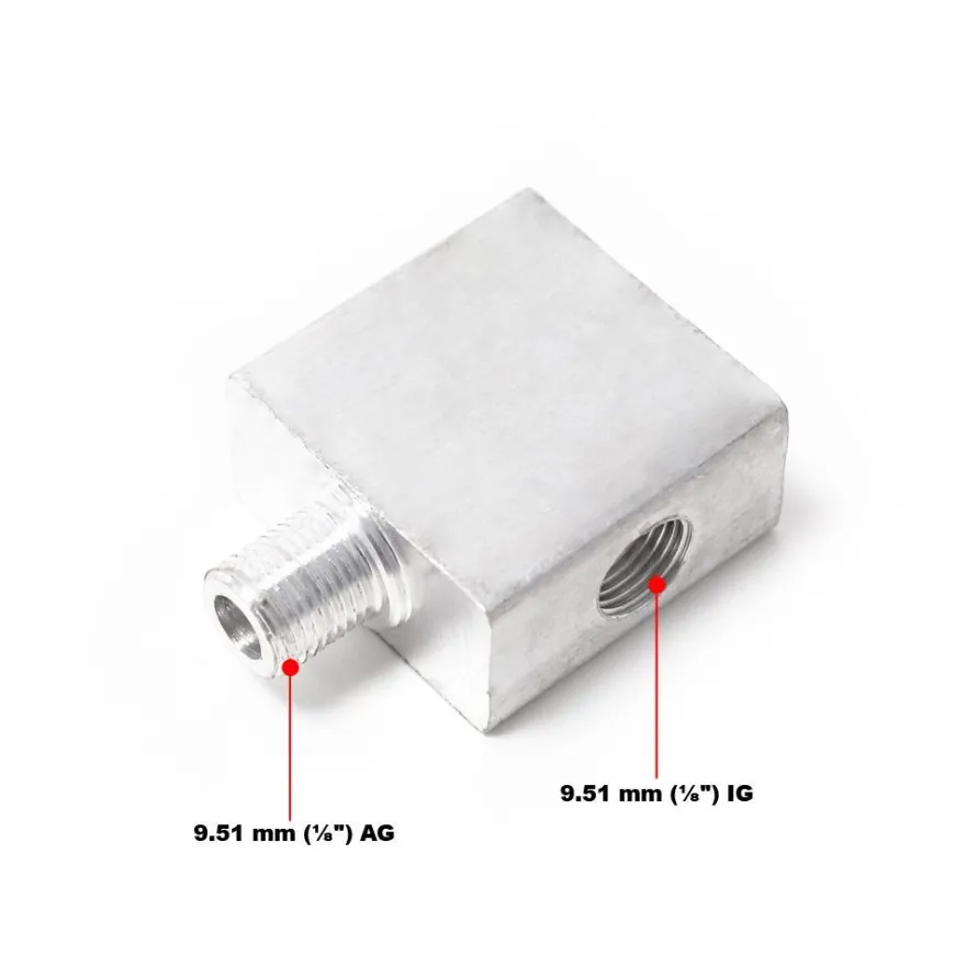 Airbrush 4-Wege Verbinder 9,51 mm 1/8