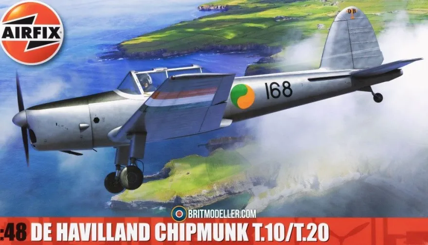 Airfix De Havilland Chipmunk T.10/T.20 in 1:48 1604105 Airfix A04105A Bausatz