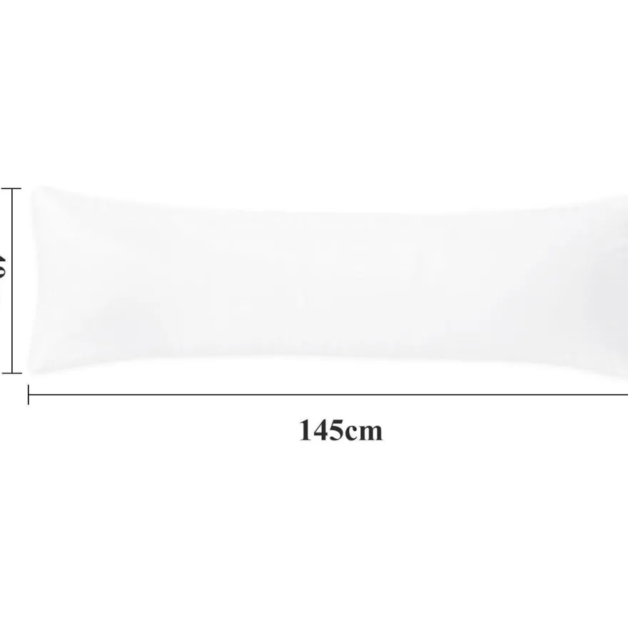 Aisbo Kissenbezug 40x145 cm (2er Set) - Weicher Mikrofaser Bezug mit