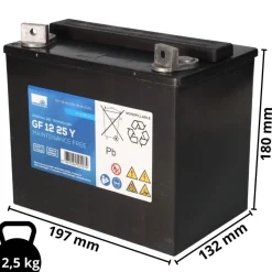 Akku kompatibel Acces Point AXS5020, AXS6000 2 12V 25Ah