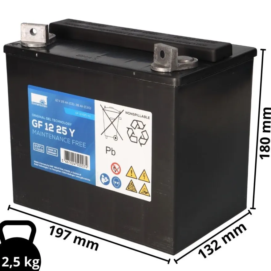 Akku kompatibel Acces Point AXS5020, AXS6000 2 12V 25Ah
