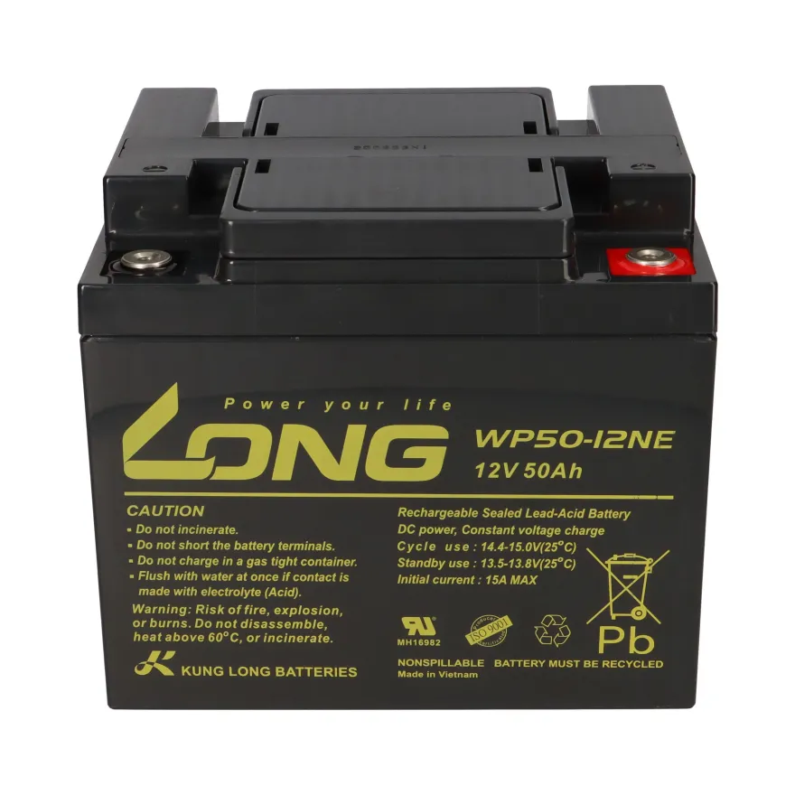 Akku-Satz 24V 50Ah mit 2x Kung Long WP50-12NE für Meyra Ortopedia Compact 920N 40