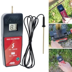 AKO Digital DUO Voltmeter - Zaunpr?fer & Batterietester