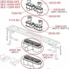 Alcadrain APZ11-650M Duschrinne Antivandal mit Rost