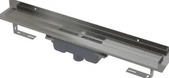 Alcadrain APZ1016 Wall Duschrinne mit Rand für den vollen Rost 750mm