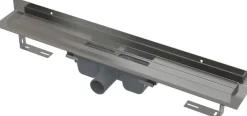 Alcadrain APZ16 Wall Duschrinne mit Rand für den vollen Rost 550mm