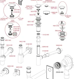 AlcaDrain Design Siphon 1 1/4