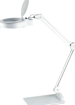 Alco LED-Lupenleuchte 9225 Metall 5 mit 3 Dioptrien 13W weiß