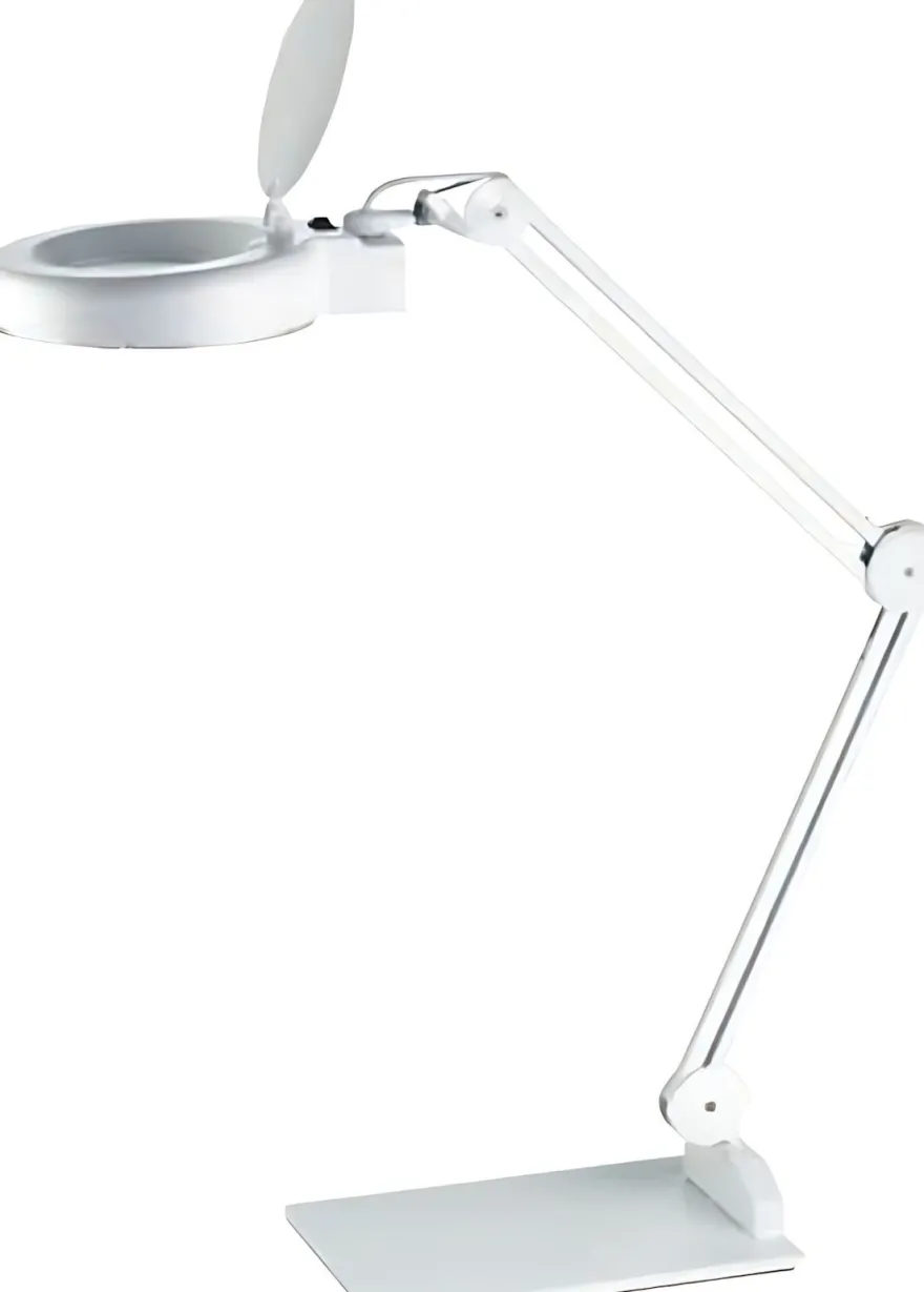 Alco LED-Lupenleuchte 9225 Metall 5 mit 3 Dioptrien 13W weiß