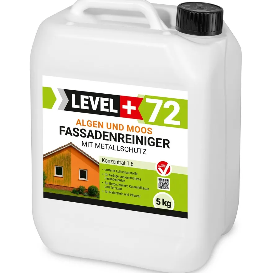 Algen Moos Fassadenreiniger 1-5kg Pilze Entferner Sofort Wirkend Konzentrat L+72