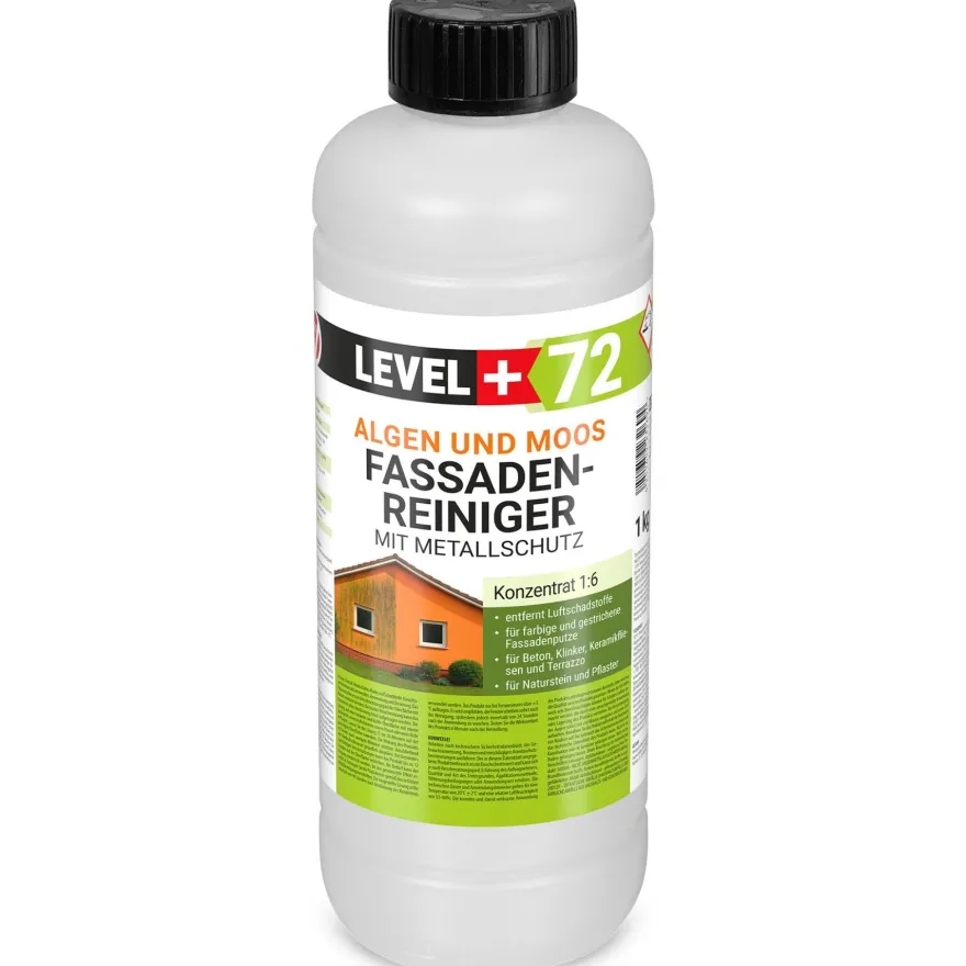 Algen Moos Fassadenreiniger 1-5kg Pilze Entferner Sofort Wirkend Konzentrat L+72