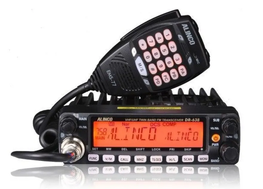 ALINCO DR-638-HE Mobilfunkgerät VHF/ UHF