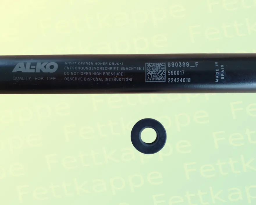 ALKO Auflaufdämpfer 690389 150V - Anhänger Stoßdämpfer 150-V AL-KO + Hartgummischeibe