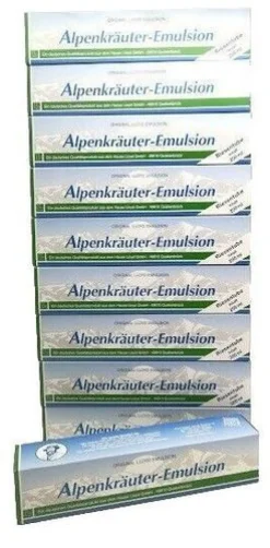 Alpenkräuter Emulsion Massage Salbe Creme Riesentube 10x 200ml