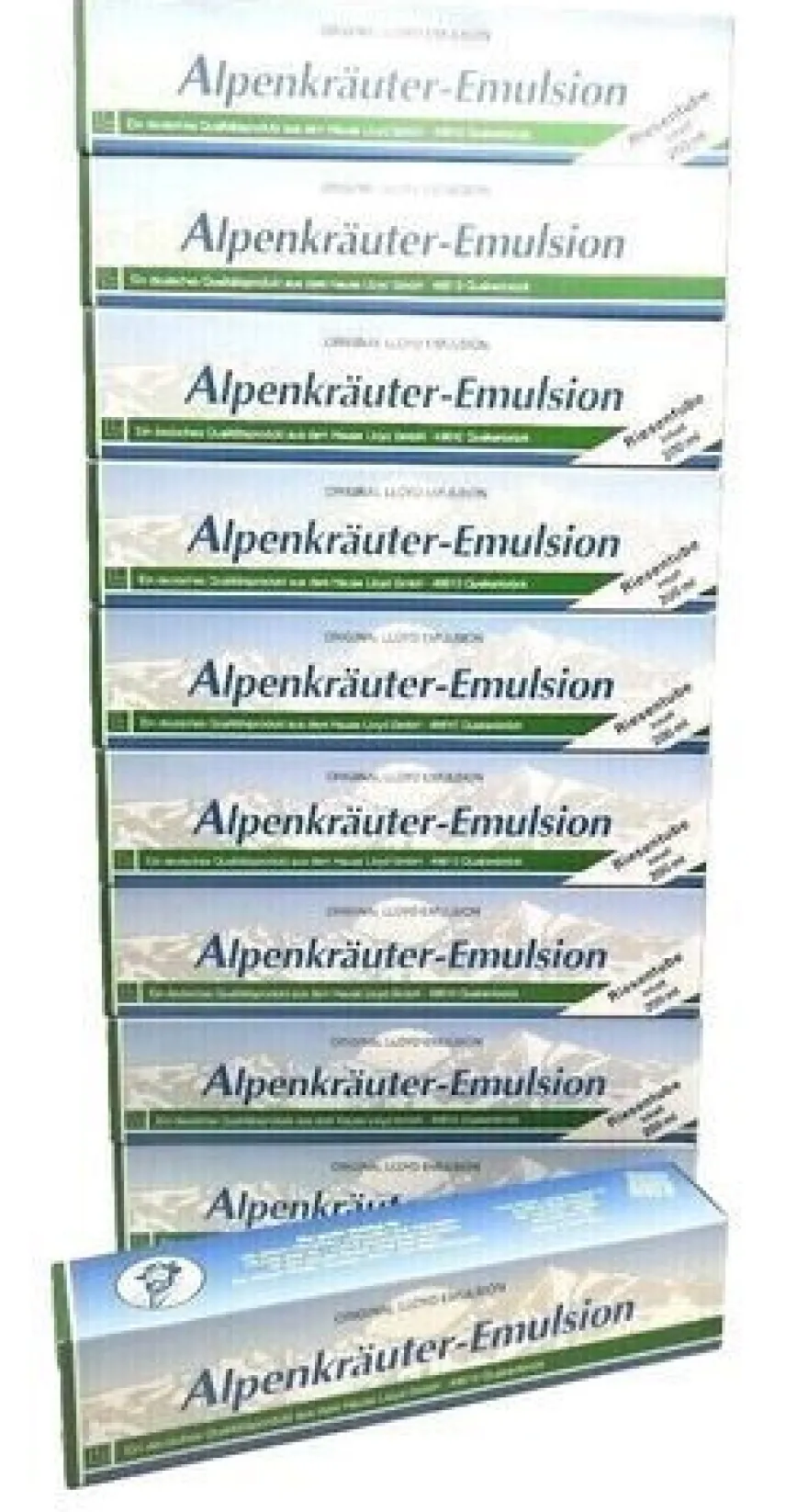 Alpenkräuter Emulsion Massage Salbe Creme Riesentube 10x 200ml