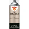 Alpina Feine Farben edelmatter Sprühlack für Innen klassisch Matt-Schwarz 400 ml