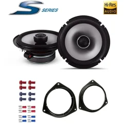 Alpine 16,5cm 2Wege Koaxial Auto Lautsprecher für Toyota Corolla E12 Türen vorne