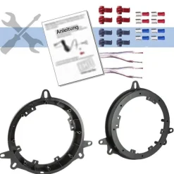 Alpine 16,5cm 2-Wege Koaxial Auto Lautsprecher für Toyota Yaris 2007-2012