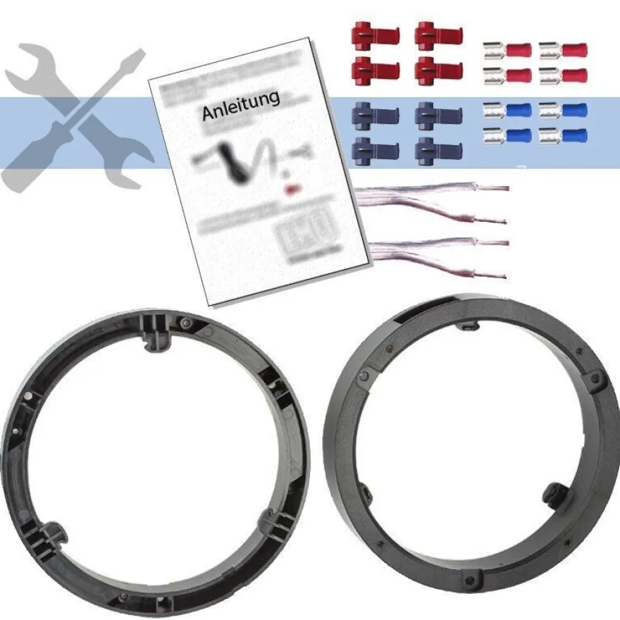 Alpine 16,5cm 6,5-Zoll 2-Wege Koaxial Auto Lautsprecher für Mitsubishi Lancer II