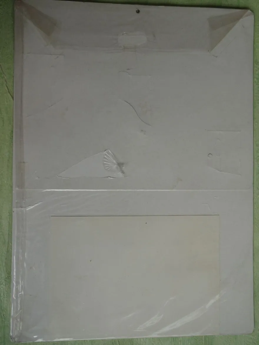 alte 3D bewegliche Adventskalender Moldow Gemo Dänemark - Engel -