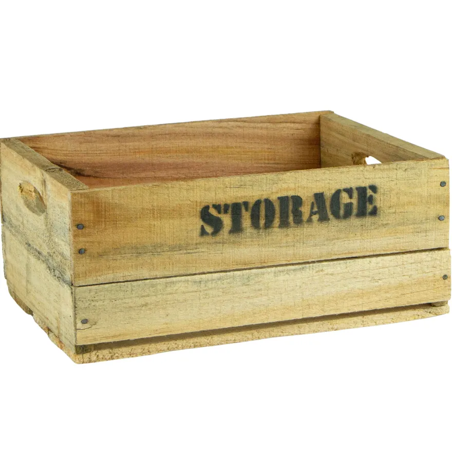 alte Holzkiste Weinkiste Obstkiste Storage in verschiedenen Grössen Vintage Upcycl