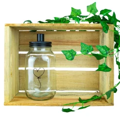 alte Holzkiste Weinkiste Obstkiste Storage in verschiedenen Grössen Vintage Upcycl