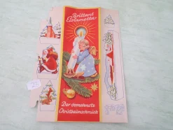 altes Eislametta Western Germany Brillant Edelweiß ua Postamt Engel ua