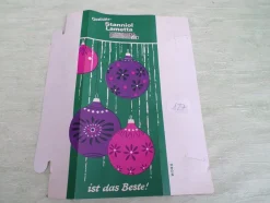 altes Qualitäts Stanniol Lametta Beste Brillant DBGM Kaufhof Western Germany Kaufring